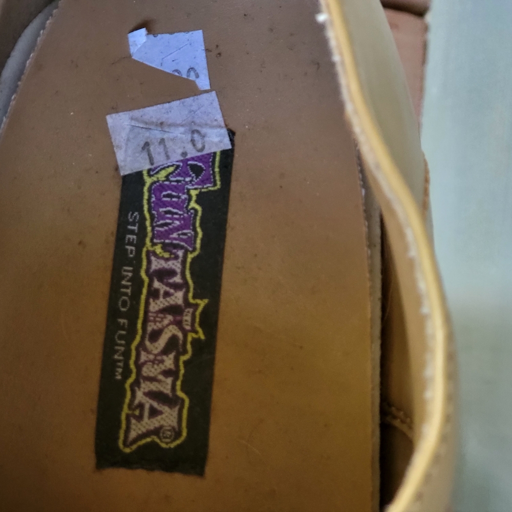 Funtasma Brown and Tan Oxford Derbys with Chunky Heel - Picture 13 of 13